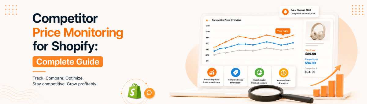 Competitor price monitoring workflow for Shopify stores