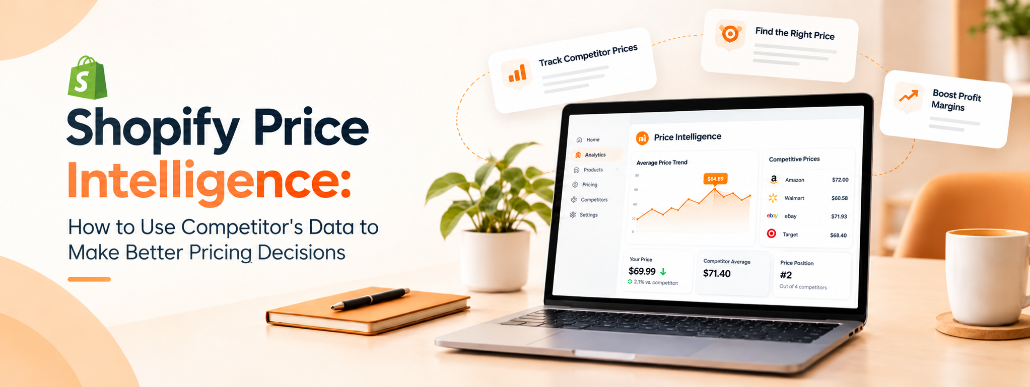Shopify price intelligence: use competitor's data to make better pricing decisions