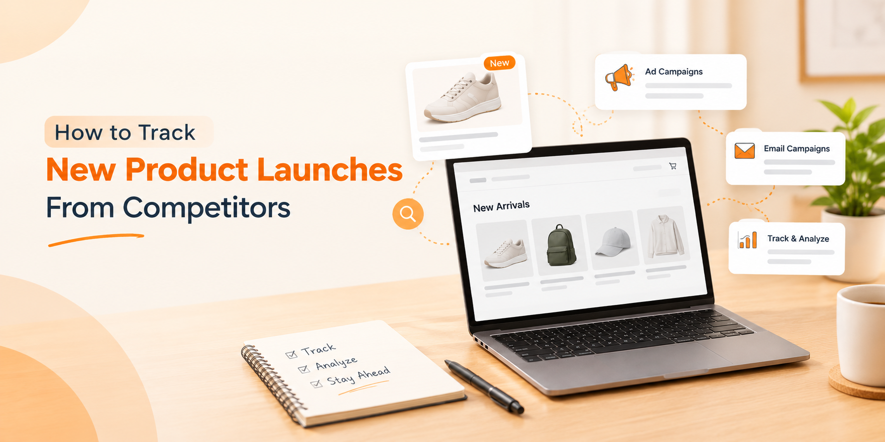 How to track new product launches from competitors